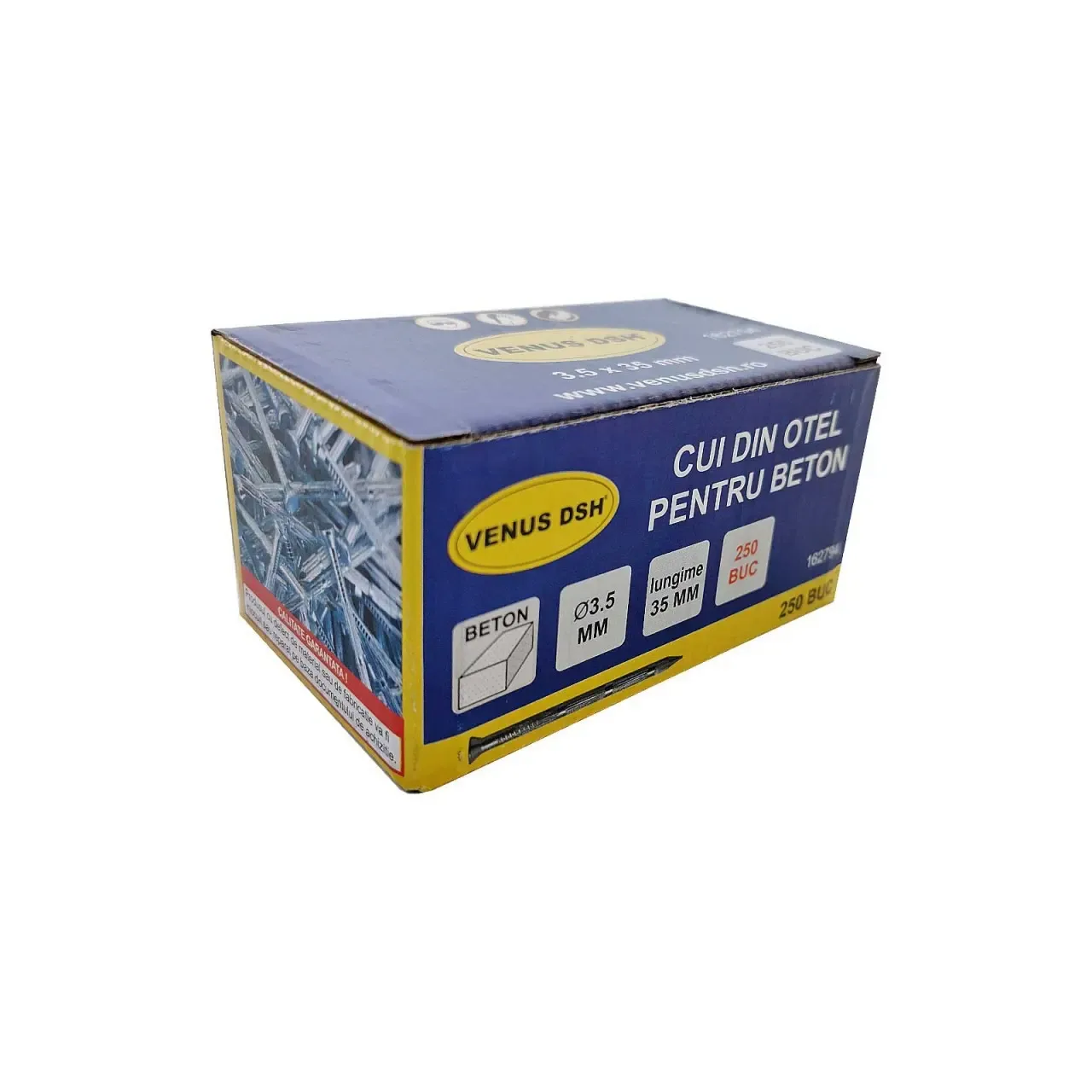 Cui din otel pentru beton 3,5 x 35 mm (250), DSH 162794 1