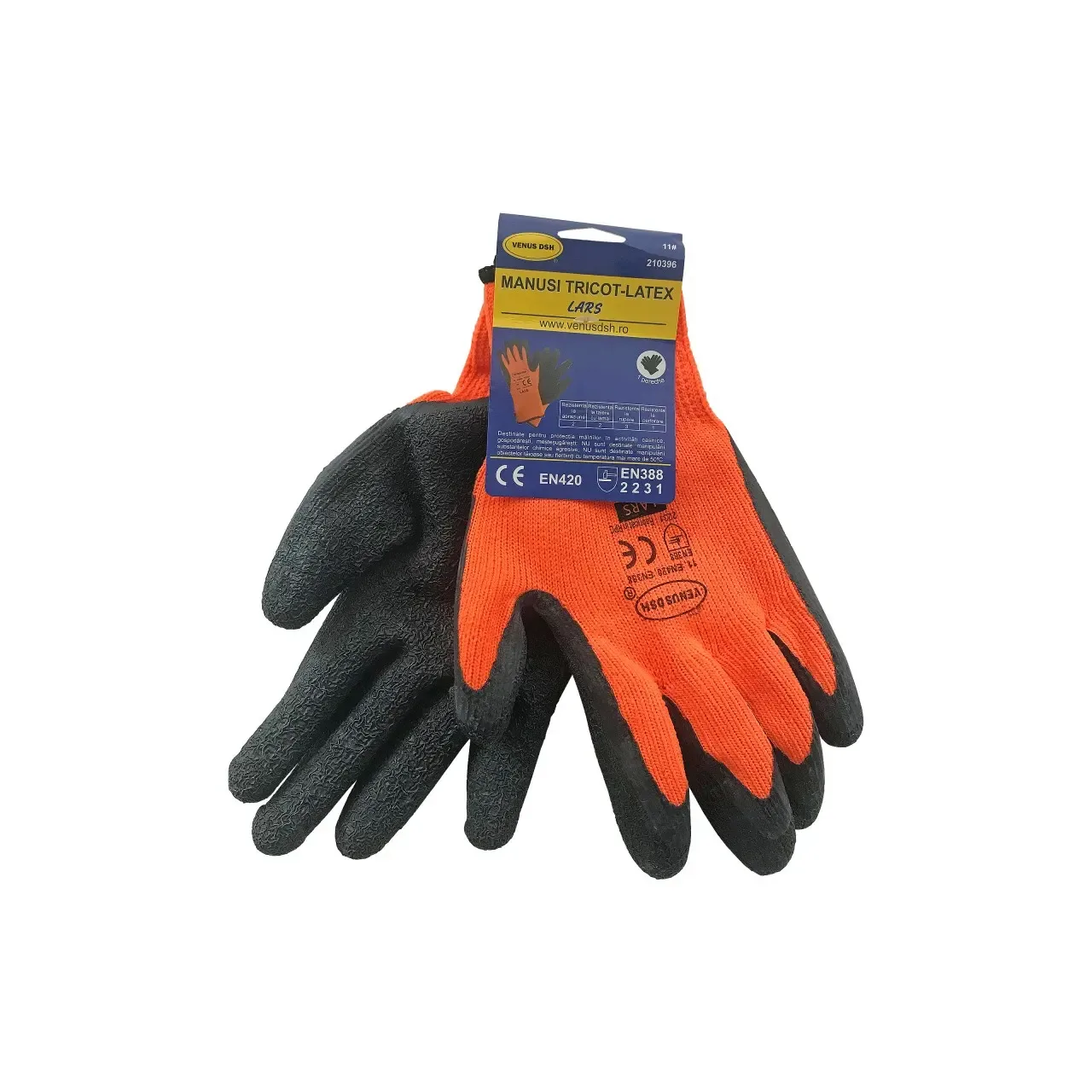 Manusi tricot-latex “lars” - 11, DSH 210396 1
