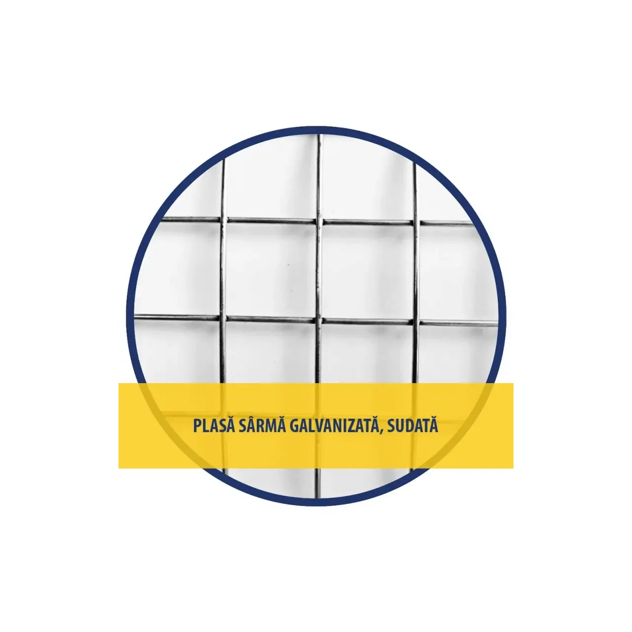 Plasa sarma zn sudata 1x10 m - 25x25x1.6 mm, DSH 241000 1