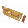 Zavor poarta, prindere lacat, dublu 16 cm (is) DSH 492518 1