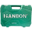 Chei tubulare cr_v set 32 (8-32 mm), Hanbon HB112132 1