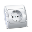 Zirve Priza CP ST Gri Metalizat 2