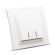 Zena Alb Comutator LED ST 3