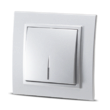 Zena Gri Metalizat Intrerupator LED ST 2