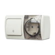 Eva Modul Intrerupator Cap Scara Priza Capac CP PT IP54 1