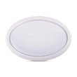 Lampa BAT LED Ovala 12W IP65 Alb 2