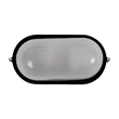 Lampa BAT Ovala 1xE27 60W Negru 2