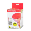 Bec Infrarosu R125 250W E27 Rosu  1