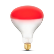 Bec Infrarosu R125 250W E27 Rosu  3
