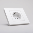 Priza Schuko ST Alb 2