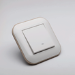 Intrerupator Cap Cruce ST Alb Kraft Ovivo Loft 2