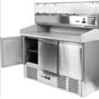 Masa rece  pizza 368L și adaptator 6 x 1 gastronorm GN 1