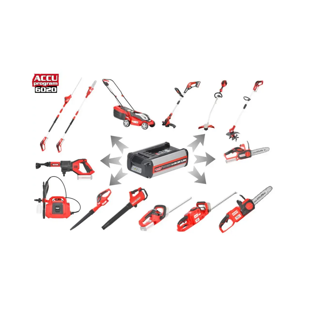 Incarcator HECHT 000620CH, pentru acumulatorii Hecht Li-Ion, tensiune de alimentare 100 V, DC, 1 A 3