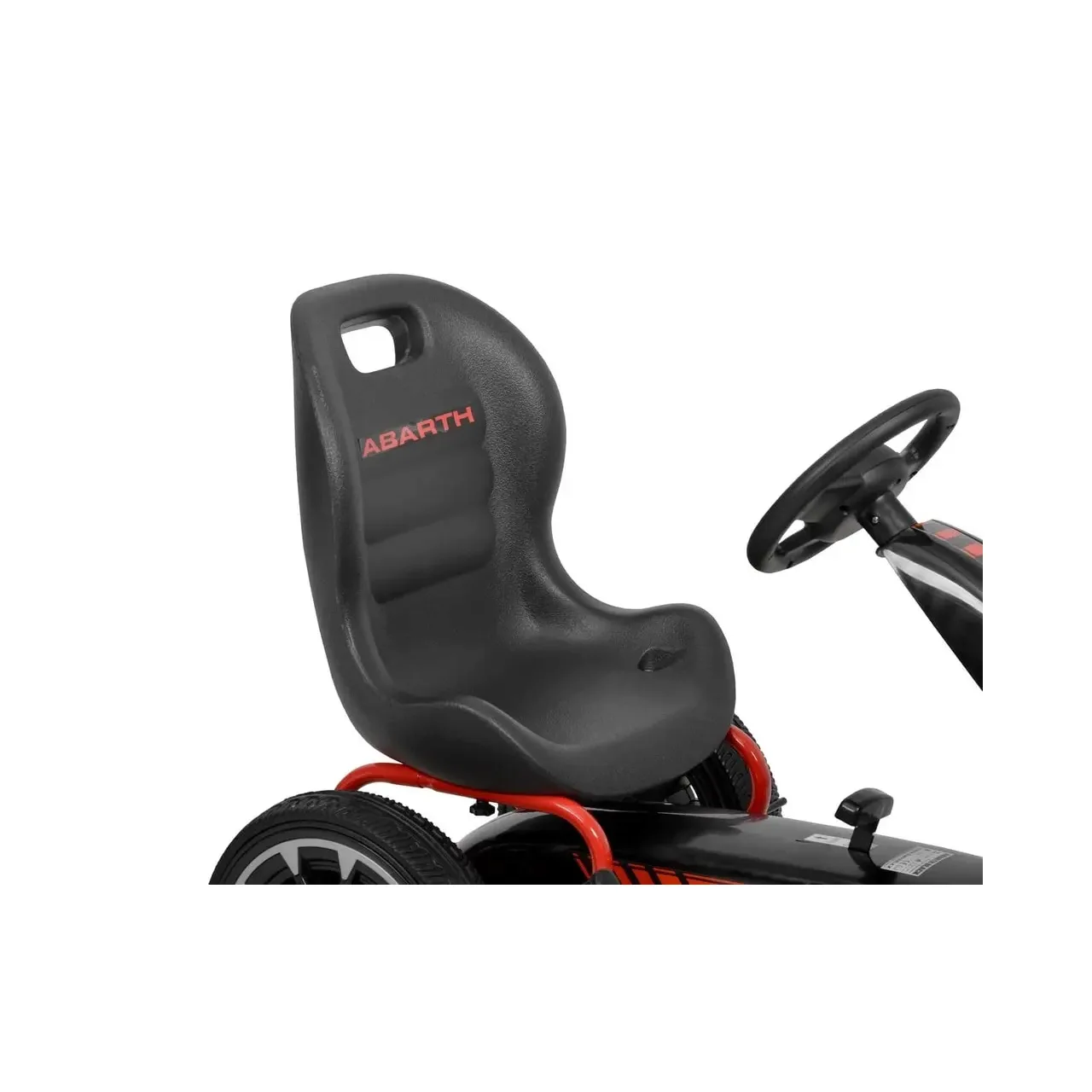 Kart cu pedale HECHT Abarth Black, greutate maxima suportata 25 kg, dimensiuni 113 x 57 x 73 cm, negru 1
