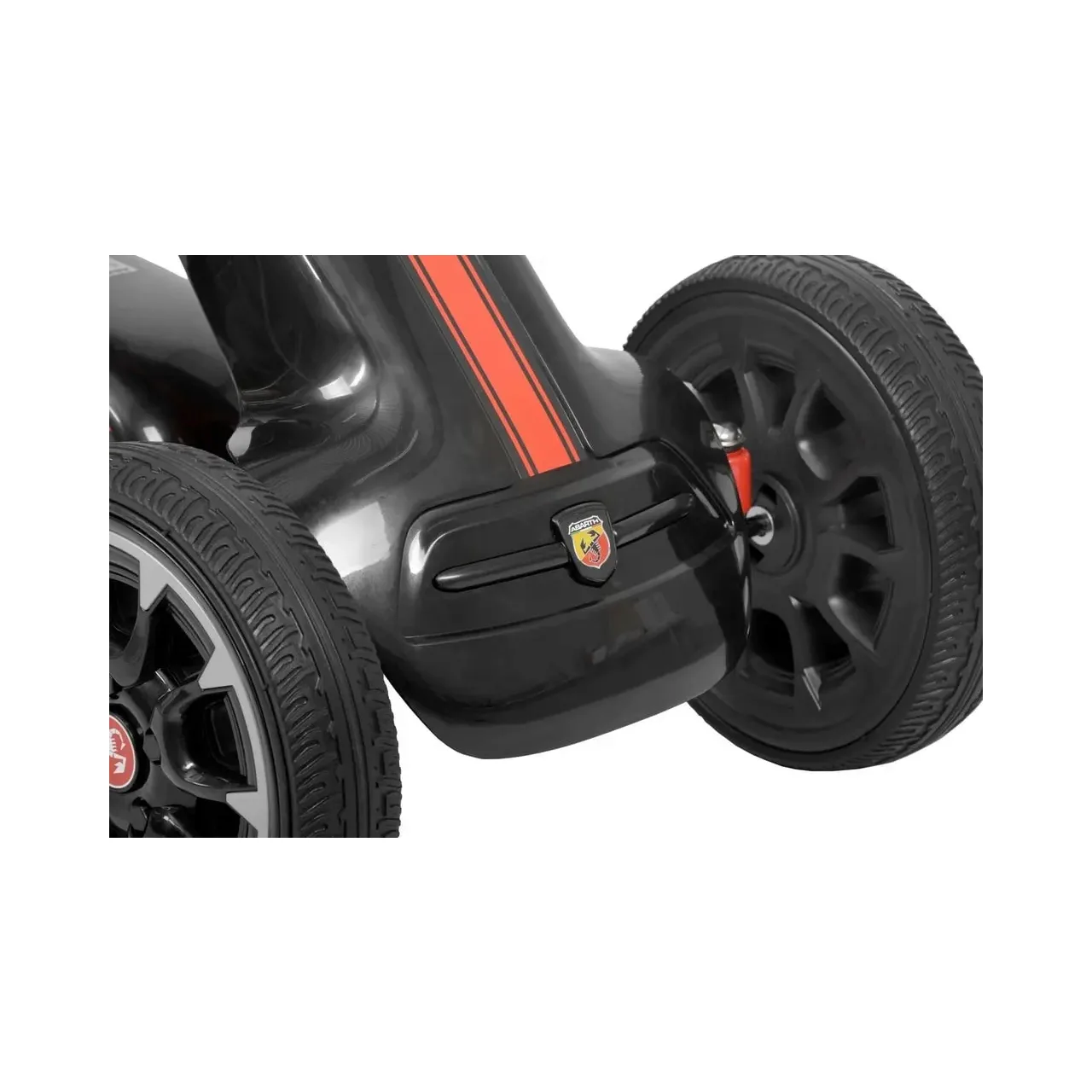 Kart cu pedale HECHT Abarth Black, greutate maxima suportata 25 kg, dimensiuni 113 x 57 x 73 cm, negru 3