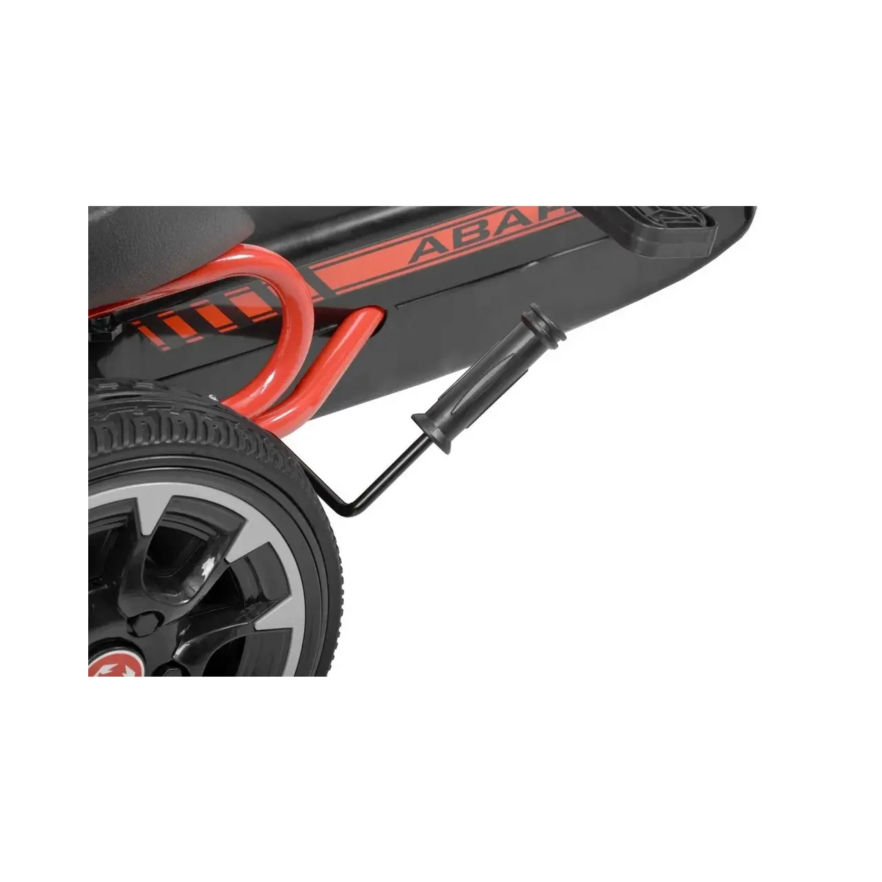 Kart cu pedale HECHT Abarth Black, greutate maxima suportata 25 kg, dimensiuni 113 x 57 x 73 cm, negru 8