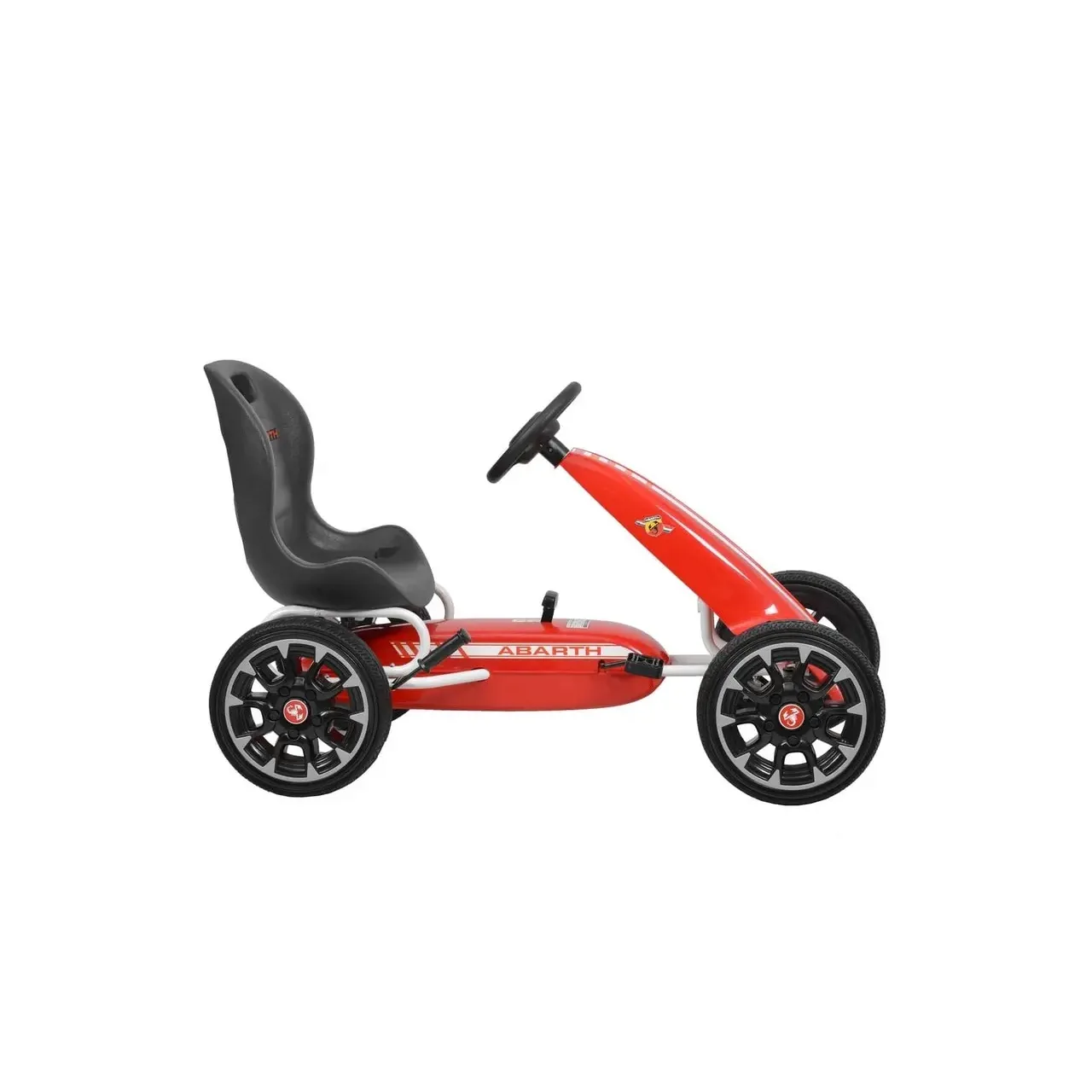 Kart cu pedale HECHT Abarth Red, greutate maxima suportata 25 kg, dimensiuni 113 x 57 x 73 cm, rosu 2