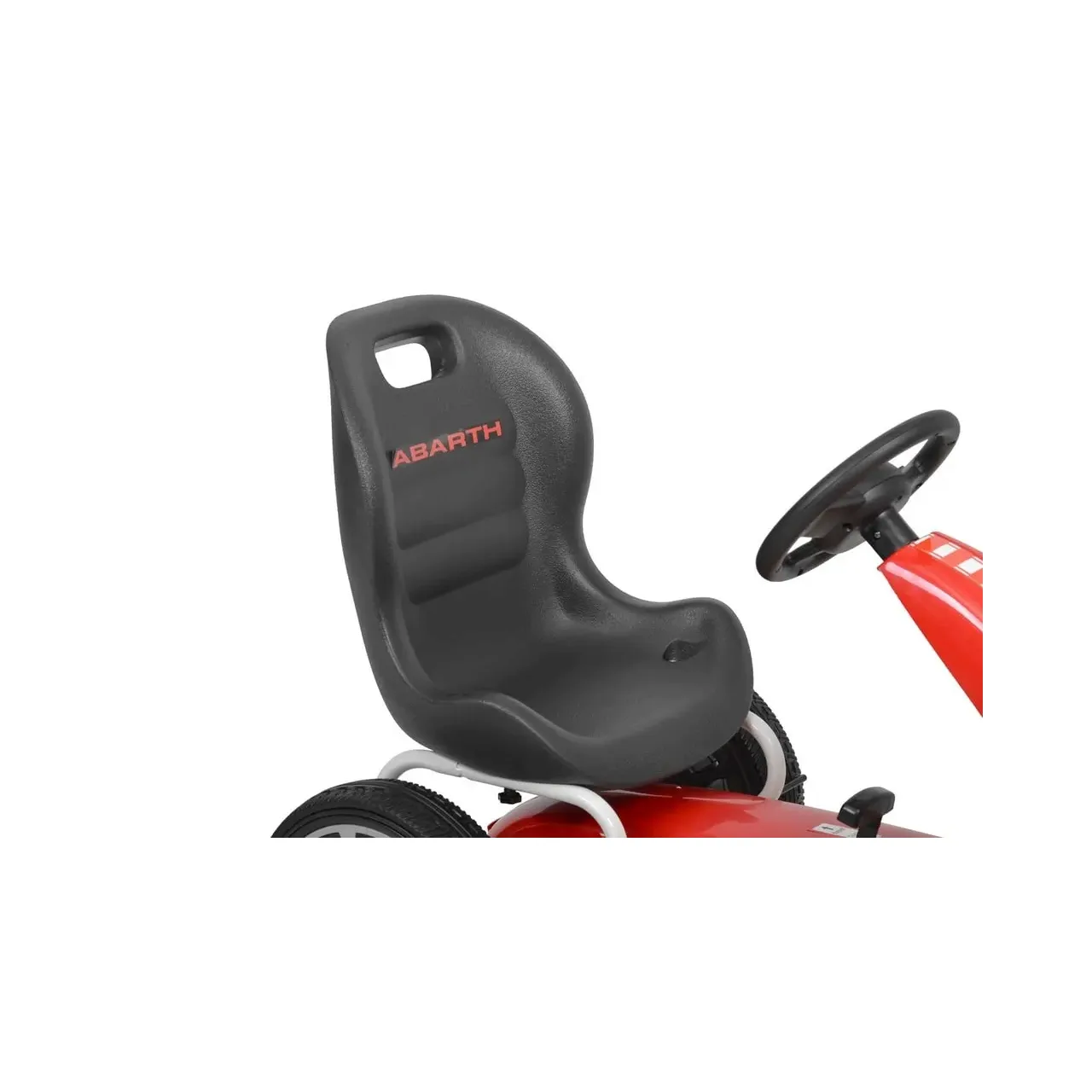 Kart cu pedale HECHT Abarth Red, greutate maxima suportata 25 kg, dimensiuni 113 x 57 x 73 cm, rosu 3