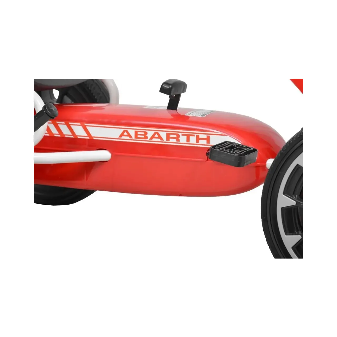Kart cu pedale HECHT Abarth Red, greutate maxima suportata 25 kg, dimensiuni 113 x 57 x 73 cm, rosu 9