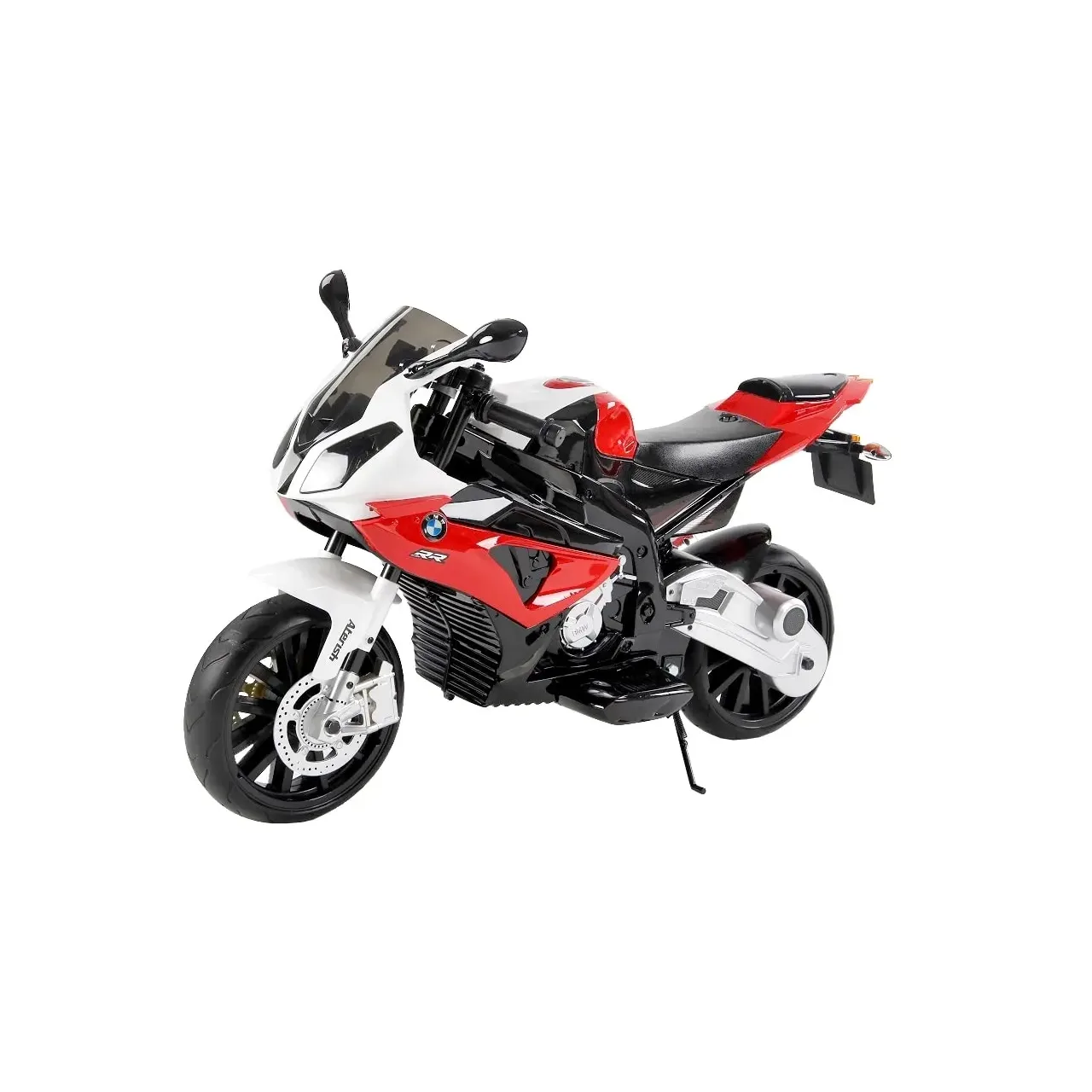 Motocicleta electrica pentru copii HECHT BMW S1000RR RED, cu acumulatori 12 V / 7 Ah, 2 x 35 W, greutate maxima suportata 30 kg, rosie 2