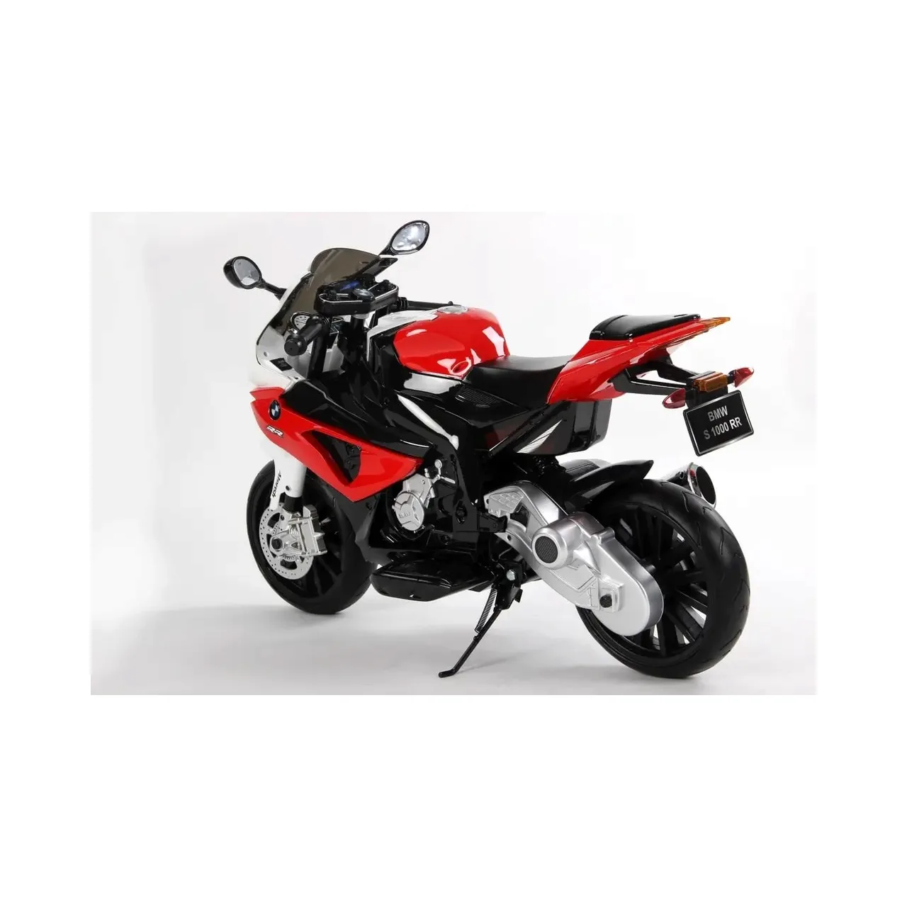 Motocicleta electrica pentru copii HECHT BMW S1000RR RED, cu acumulatori 12 V / 7 Ah, 2 x 35 W, greutate maxima suportata 30 kg, rosie 4