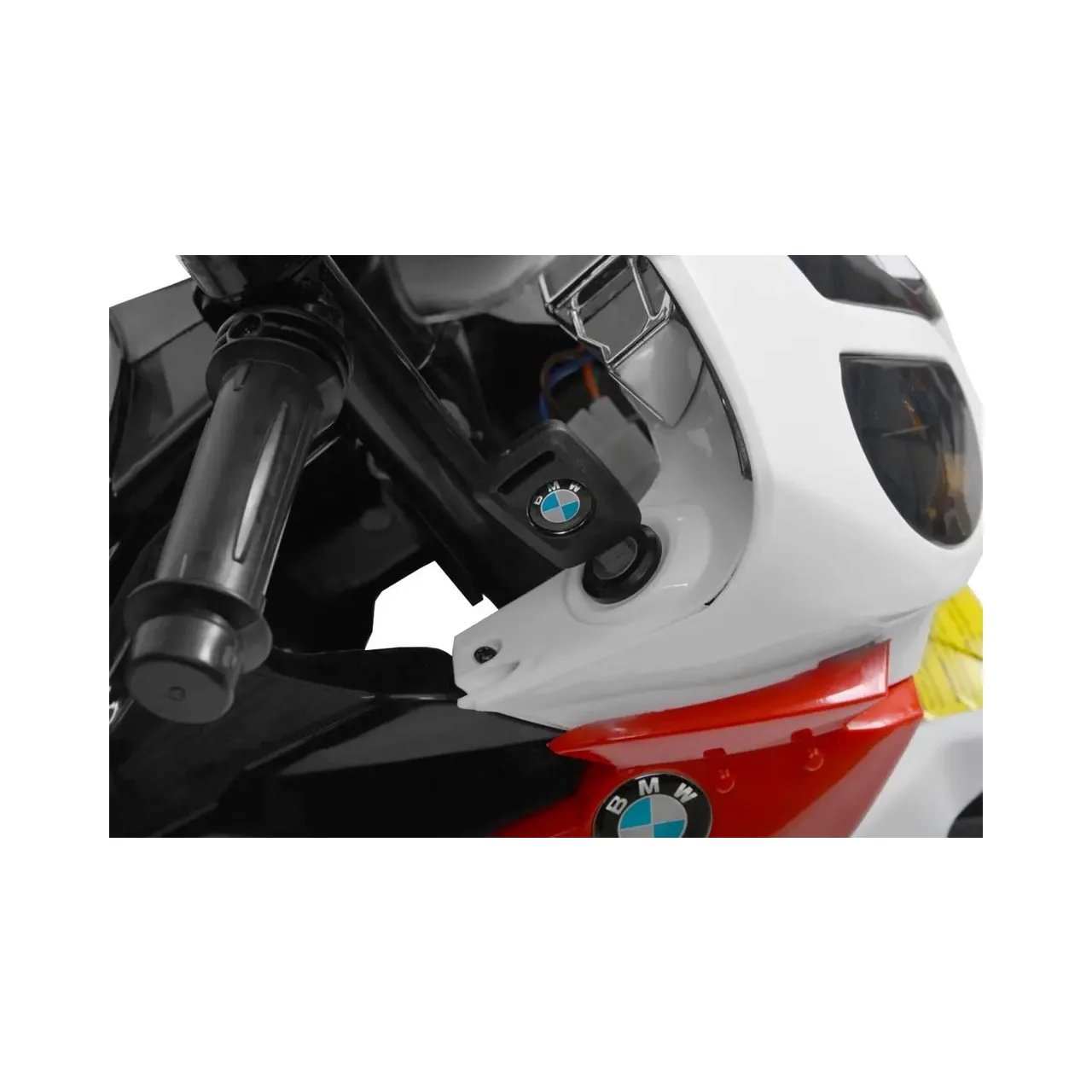 Motocicleta electrica pentru copii HECHT BMW S1000RR RED, cu acumulatori 12 V / 7 Ah, 2 x 35 W, greutate maxima suportata 30 kg, rosie 9