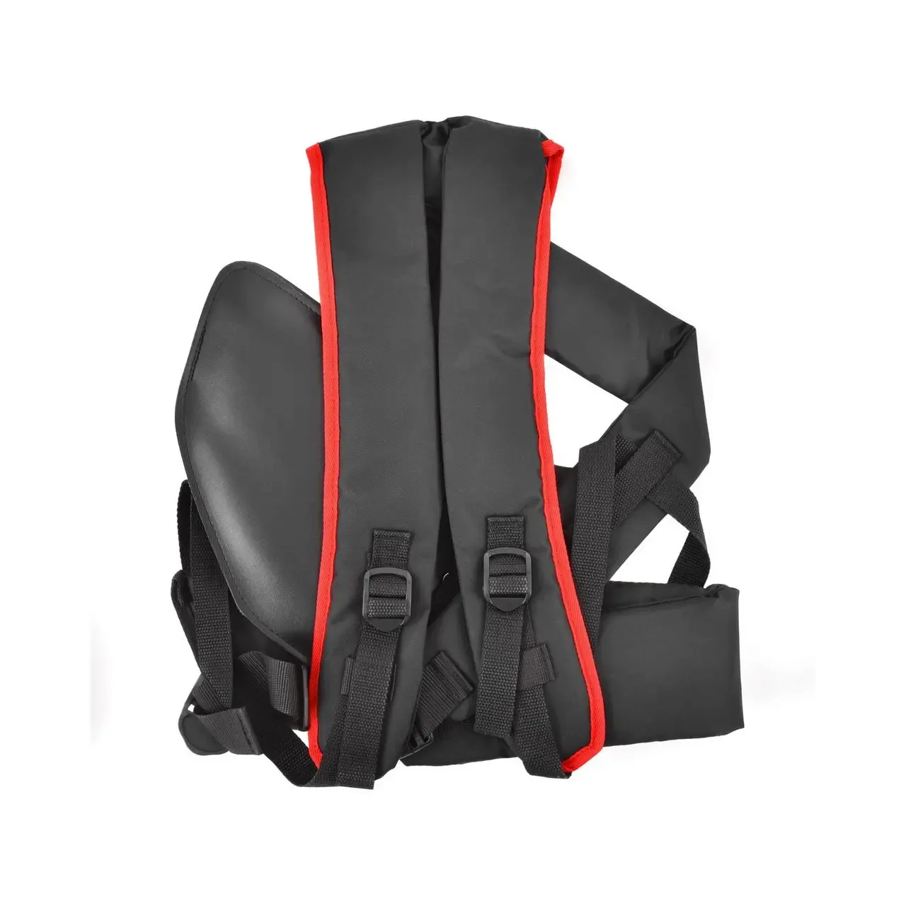 Curea de umar pentru trimmer HECHT 000104, tip ham, culoare negru/rosu 1