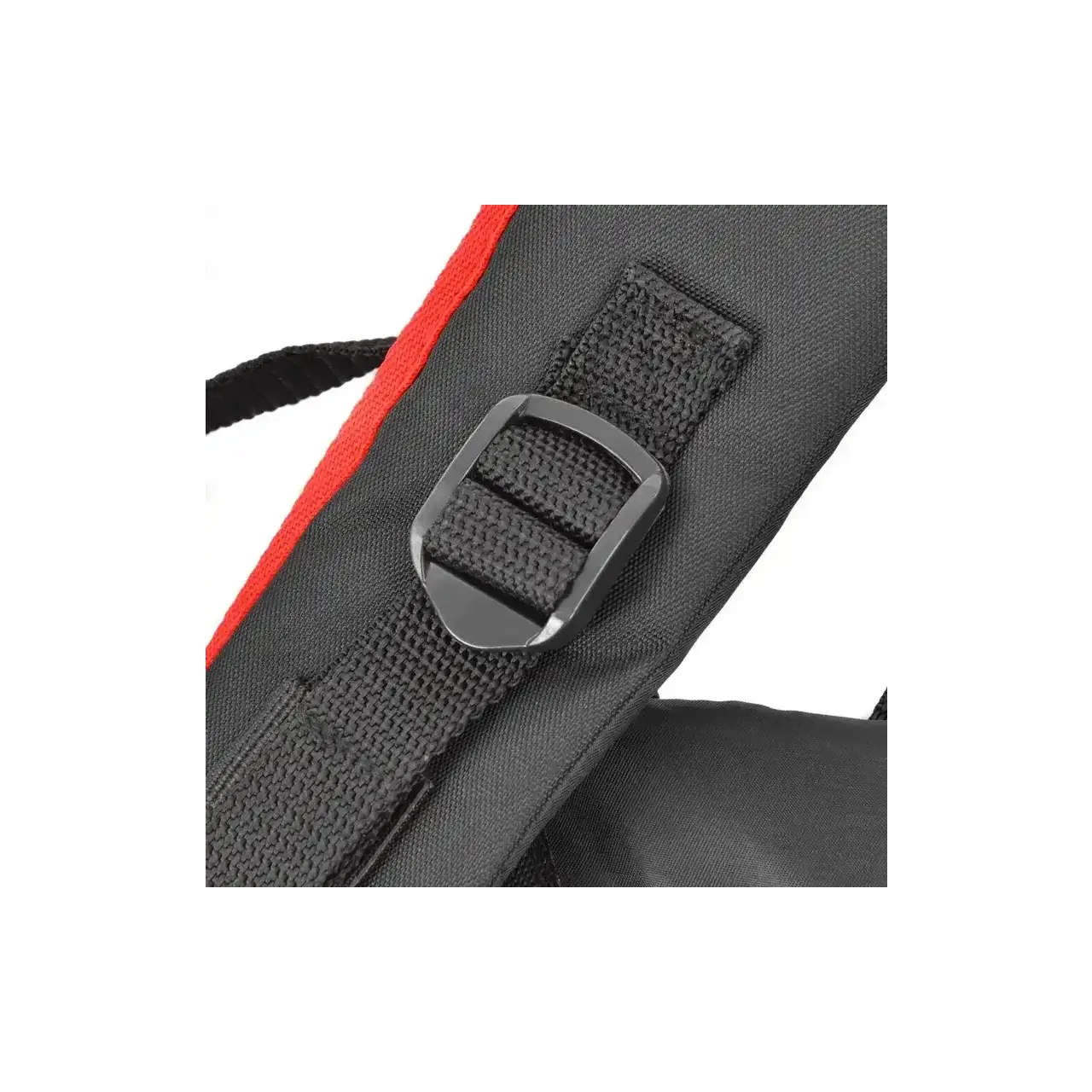 Curea de umar pentru trimmer HECHT 000104, tip ham, culoare negru/rosu 2