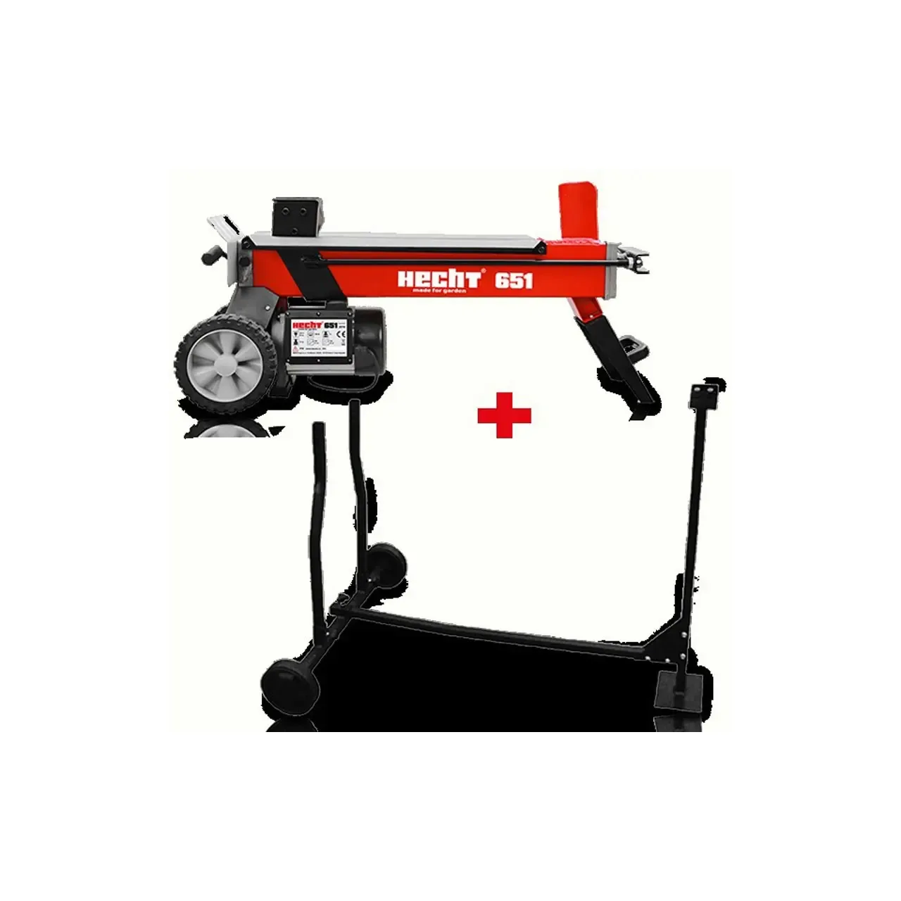 Suport universal pentru despicatorul de busteni HECHT 000651, negru, potrivit pentru Hecht 651 1