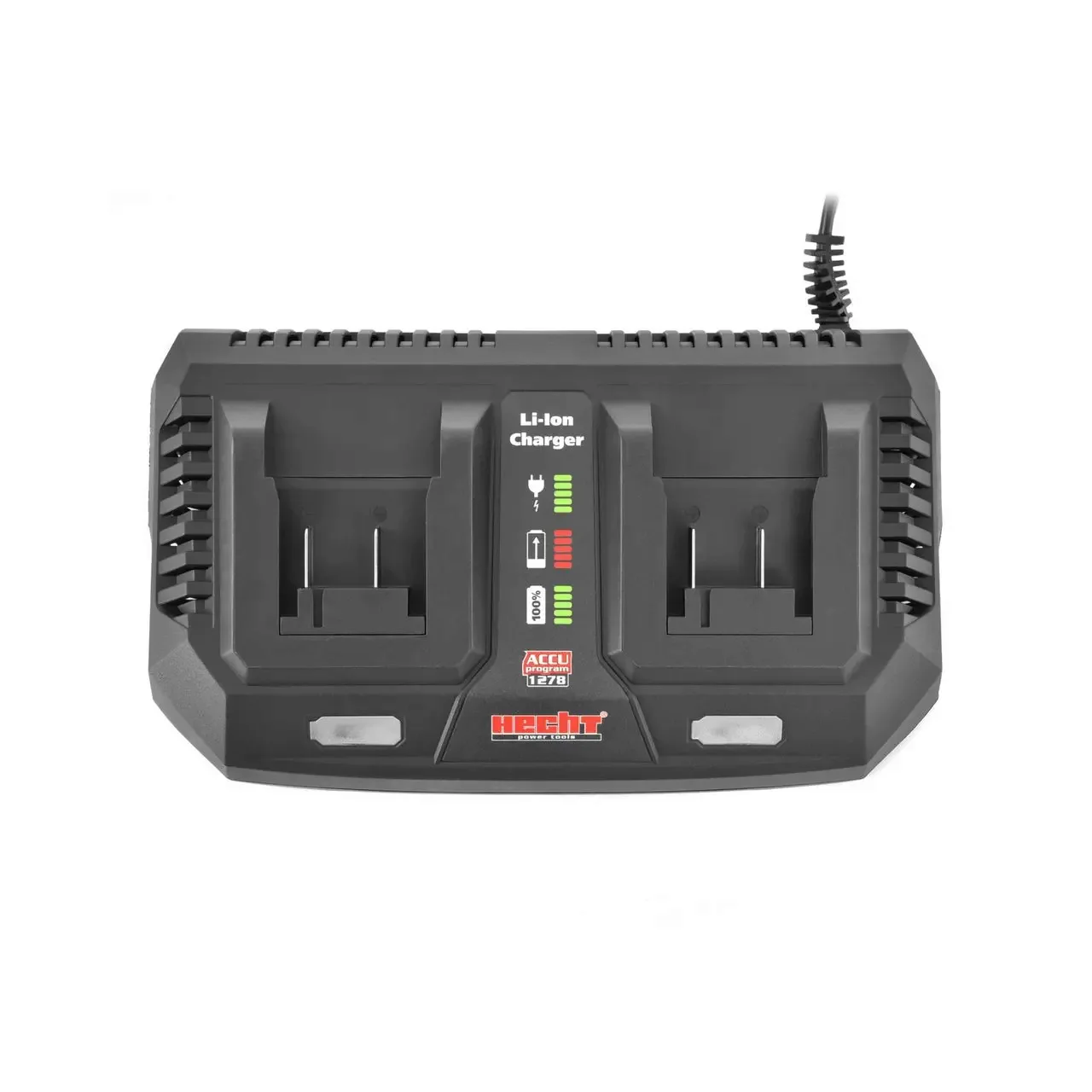 Incarcator rapid pentru 2 acumulatori Li-Ion HECHT 001289CH, 3 A 1