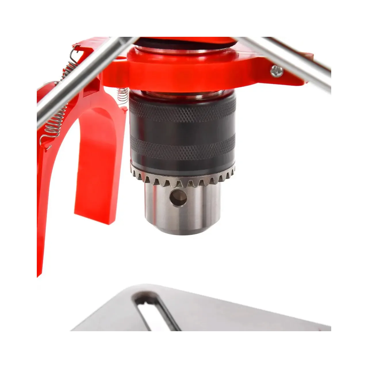 Masina de gaurit cu coloana HECHT 1055, putere motor 550 W, 9 viteze, deschidere maxima mandrina 16 mm 9