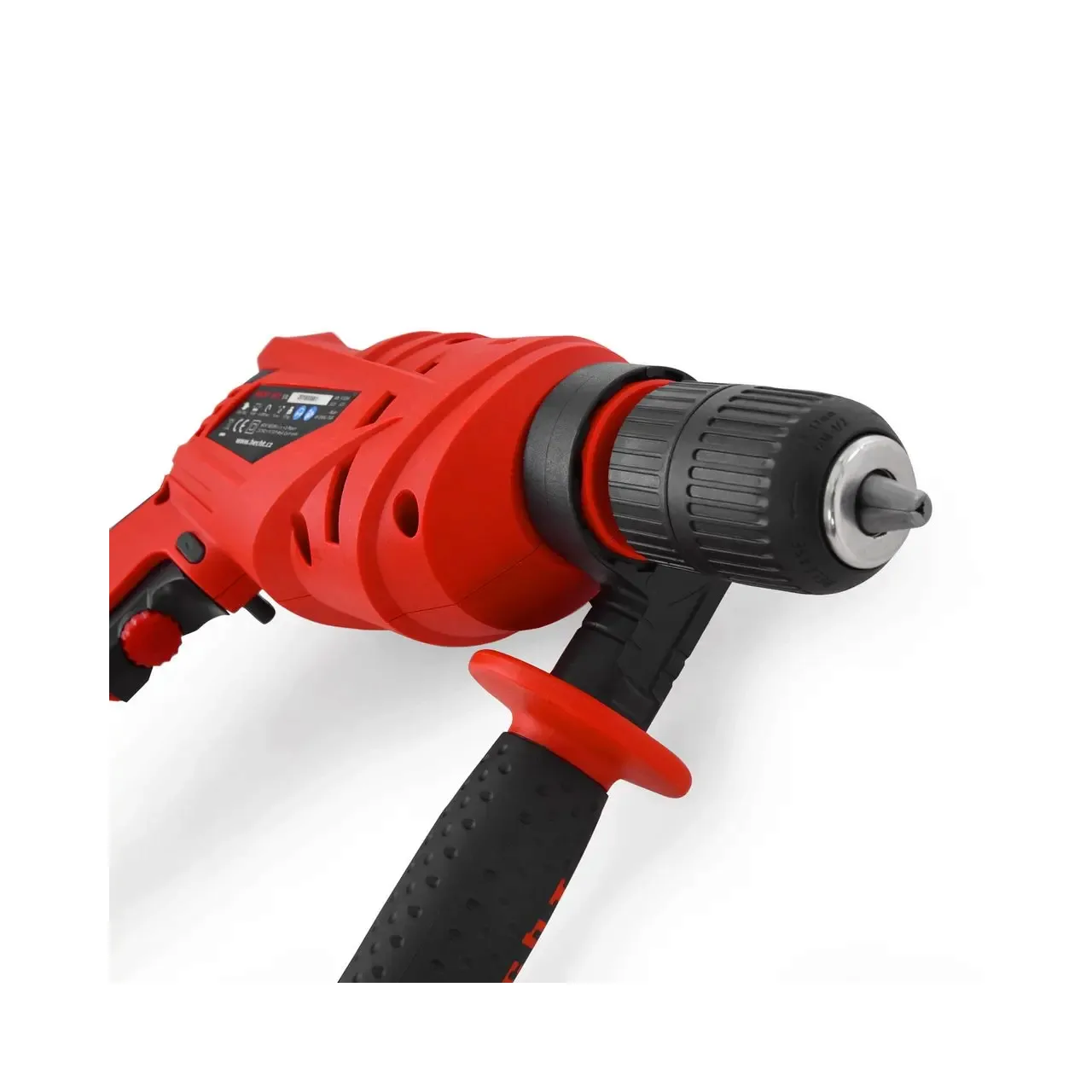 Masina de gaurit cu percutie HECHT 1072, putere motor 900 W, 3000 rpm, deschidere maxima mandrina 13 mm 4
