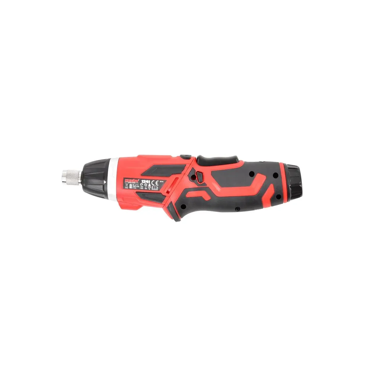 Masina de insurubat HECHT 1241, 230 RPM, acumulator 3.7 V, 2 Ah, se livreaza cu 52 biti si incarcator 2