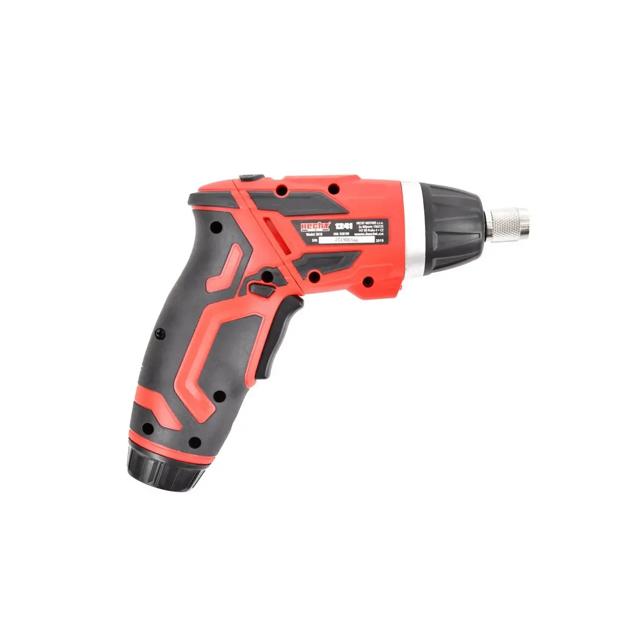 Masina de insurubat HECHT 1241, 230 RPM, acumulator 3.7 V, 2 Ah, se livreaza cu 52 biti si incarcator 4