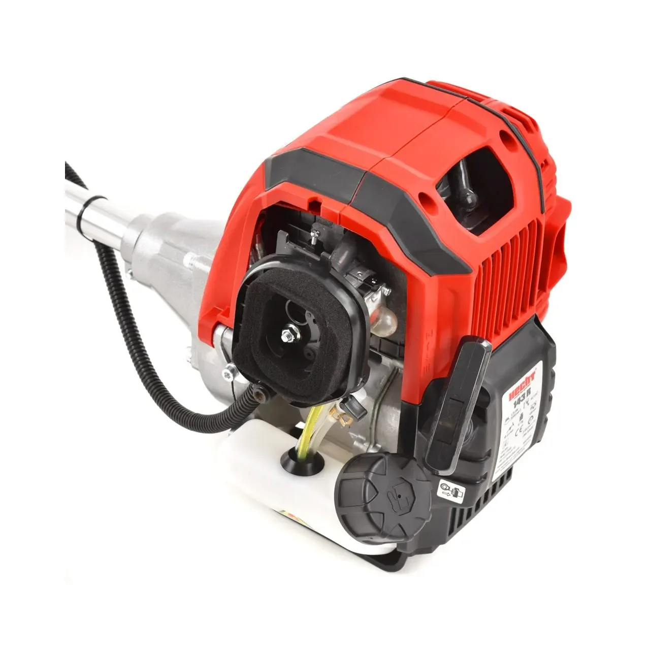 Motocoasa pe benzina HECHT 143 R, motor 4T, 42.5 CC, 1.6 CP, diametru taiere 42 cm 7