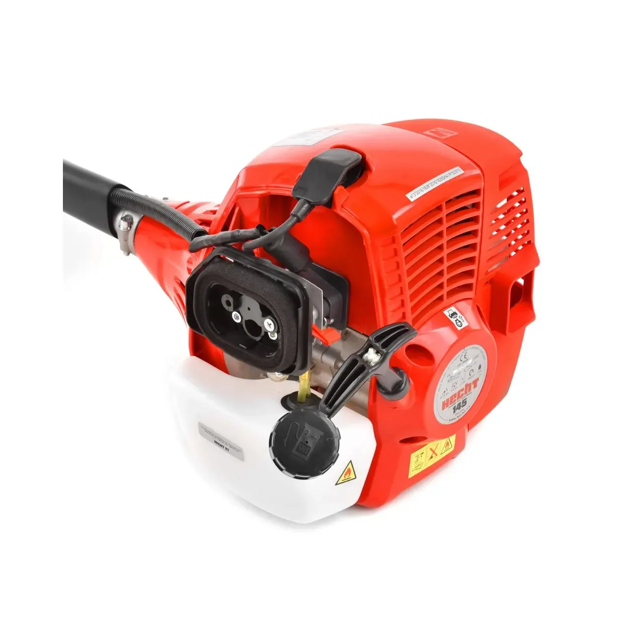 Motocoasa de umar pe benzina HECHT 145, ciclu de functionare 2 timpi, putere 2 CP, capacitate cilindrica 43 CC 10