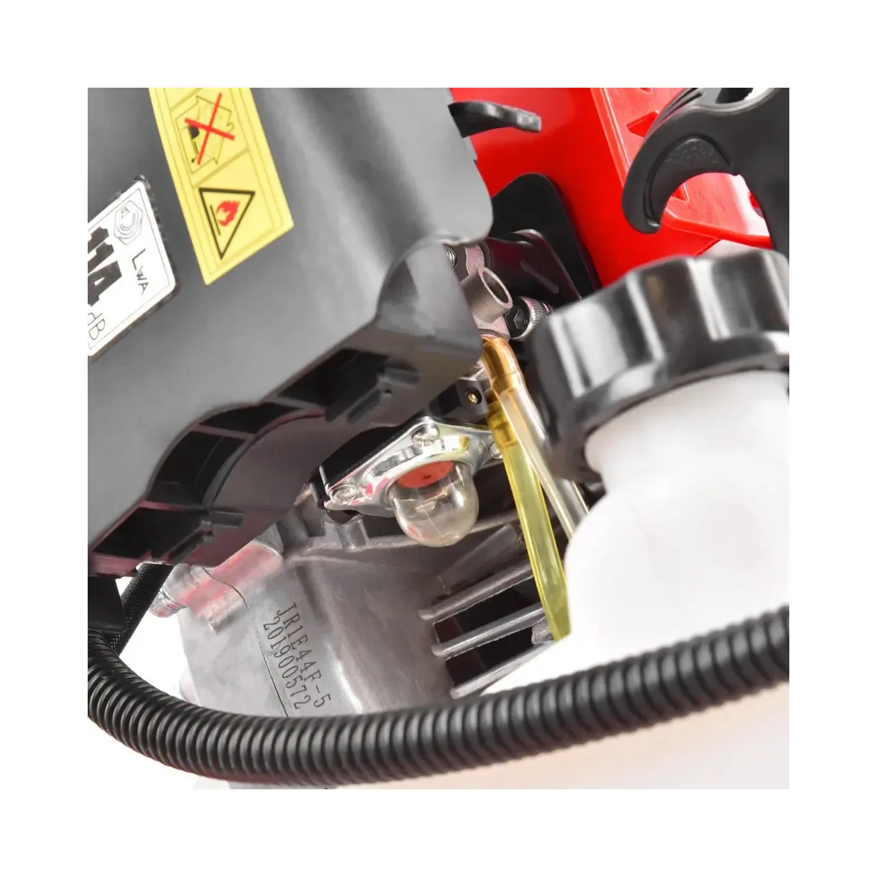 Motocoasa multifunctionala HECHT 155, motor pe benzina 2 timpi, putere 2 CP, capacitatea cilindrica 52 CC 4