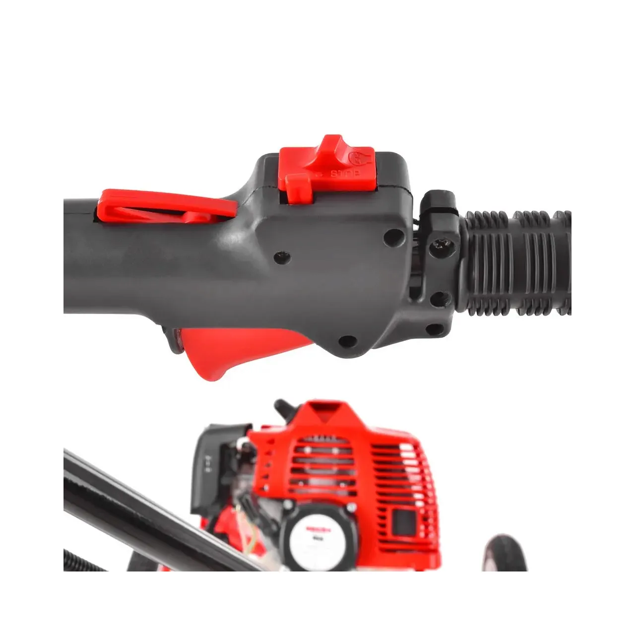 Motocoasa multifunctionala HECHT 155, motor pe benzina 2 timpi, putere 2 CP, capacitatea cilindrica 52 CC 6