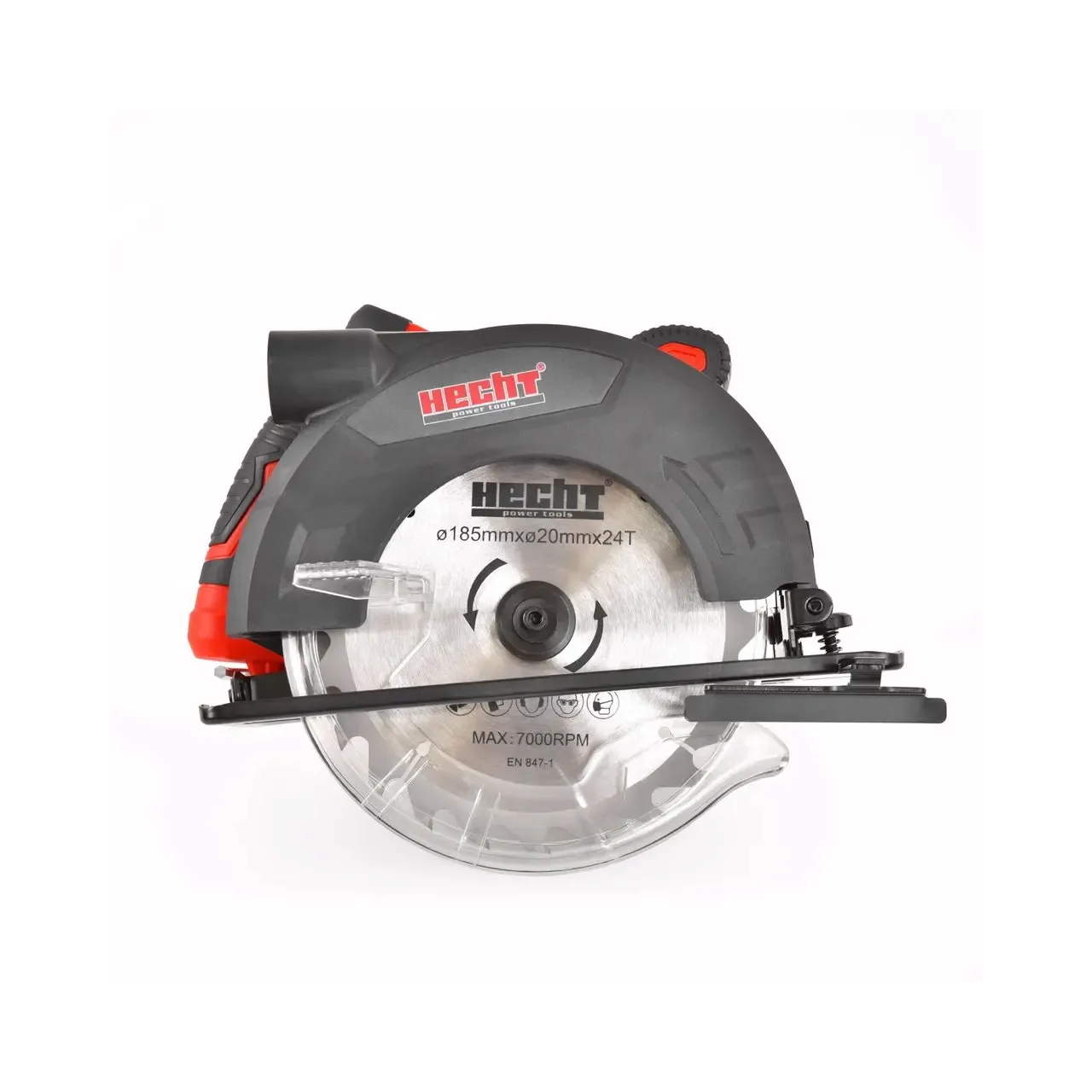 Fierastrau circular electric HECHT 1613, 1200 W, diametru disc 185 mm, adancime taiere 65 mm, 5500 rpm 3