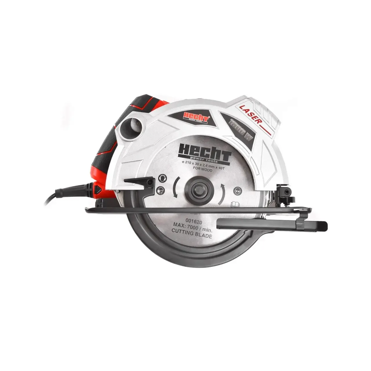 Fierastrau circular HECHT 1620, putere motor 1800 W, diametru panza 210 mm, 5000 rpm 7