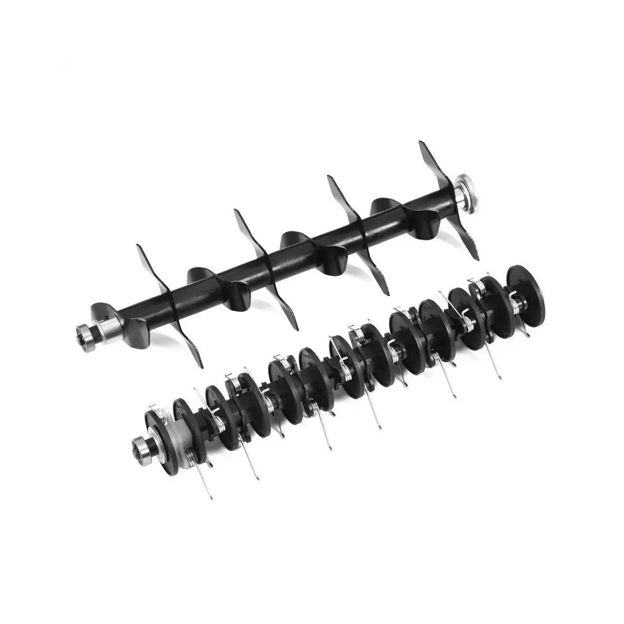 Scarificator si aerator electric HECHT 1683 2 in 1, putere motor 1600 W, sac colectare 48 litri, latime de lucru 38 cm 2