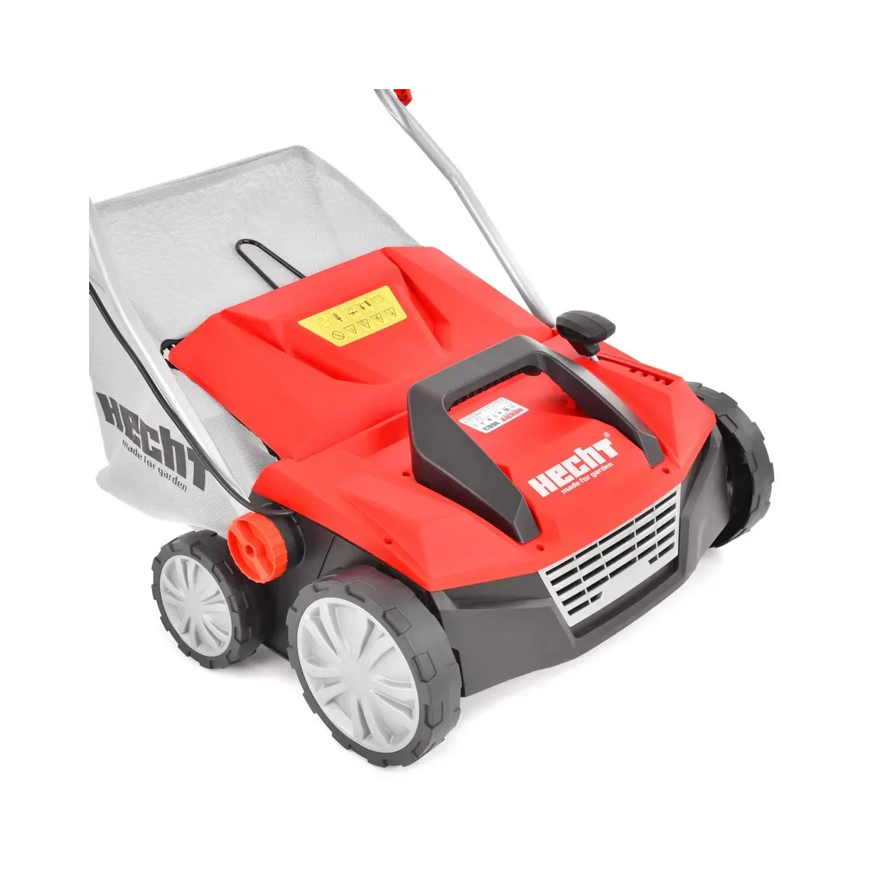 Scarificator si aerator electric HECHT 1683 2 in 1, putere motor 1600 W, sac colectare 48 litri, latime de lucru 38 cm 3