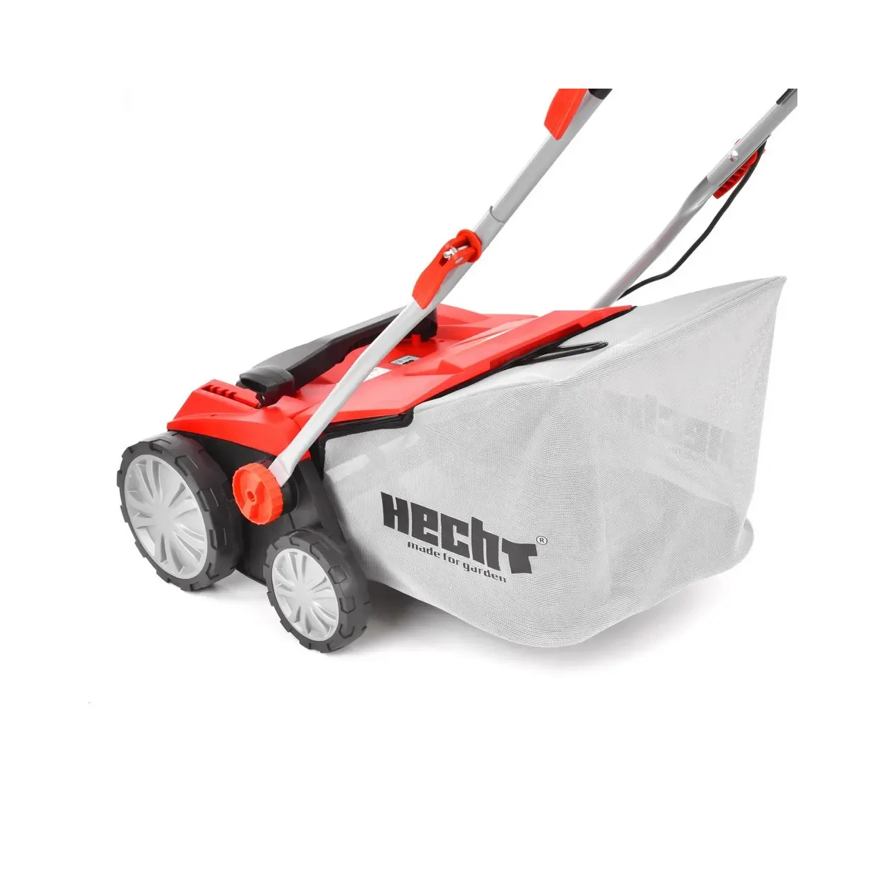 Scarificator si aerator electric HECHT 1683 2 in 1, putere motor 1600 W, sac colectare 48 litri, latime de lucru 38 cm 7