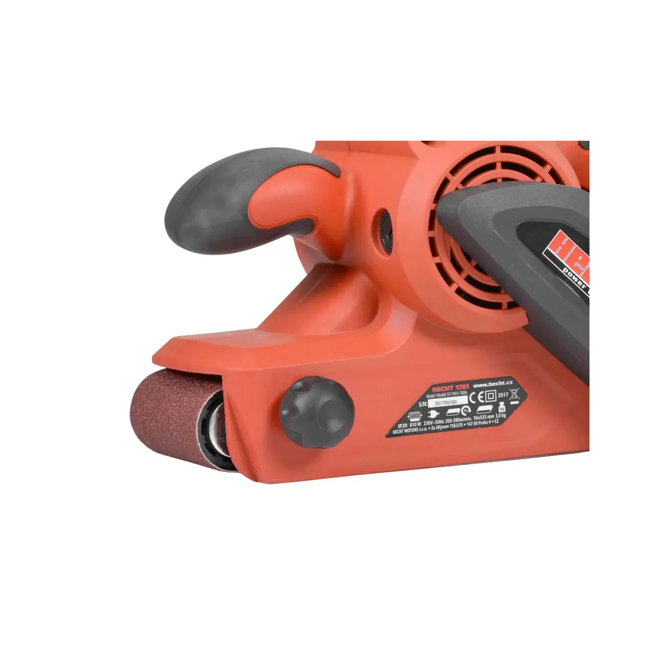Masina de slefuit HECHT 1781, putere 810 W, 140 x 76 mm, turatie 380 rpm 6