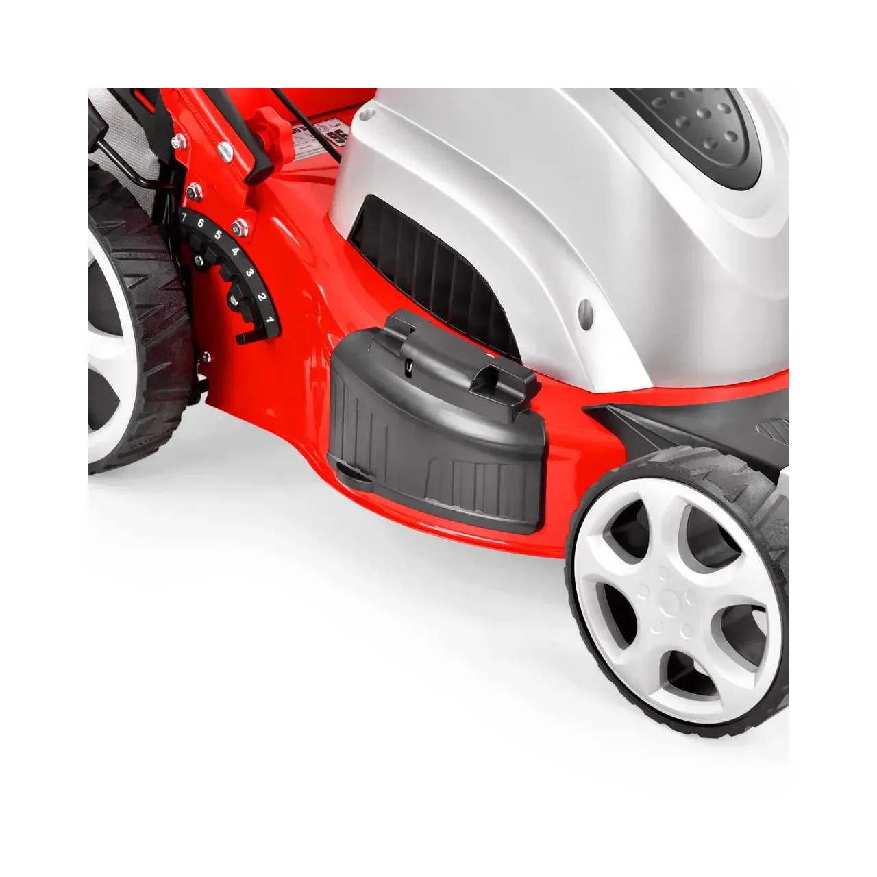 Masina de tuns iarba Hecht 1805S, 5in1,  putere 1800 W, latime de lucru 46 cm, reglare 25-75 mm 8