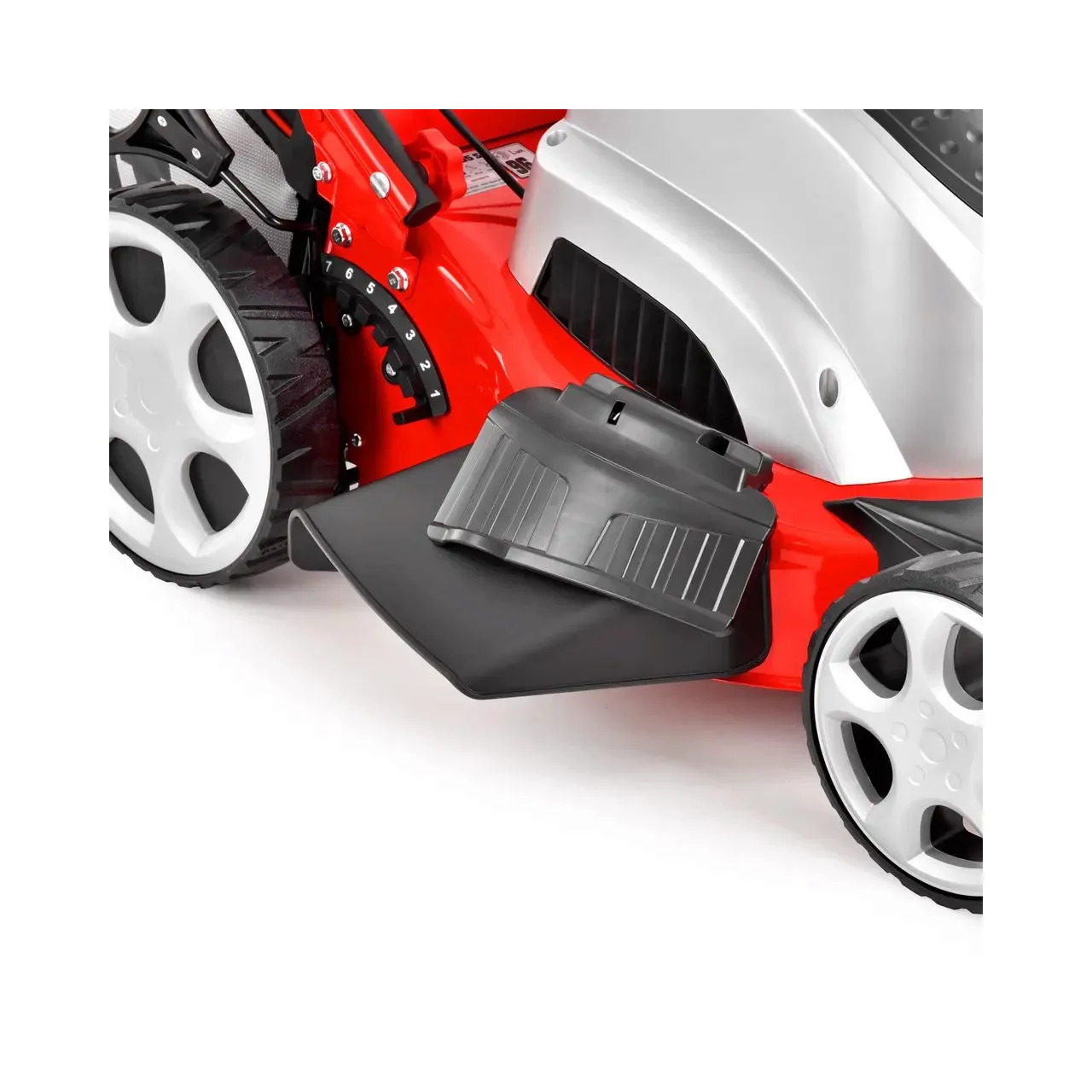 Masina de tuns iarba Hecht 1805S, 5in1,  putere 1800 W, latime de lucru 46 cm, reglare 25-75 mm 9