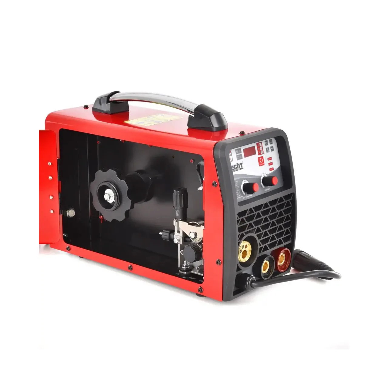 Aparat de sudura invertor HECHT 1830, procedeu sudura MIG, MAG, MMA, tensiune de sudare 27.2 V, curent sudura 20-200 A, dimensiune electrod 1-4 mm 11