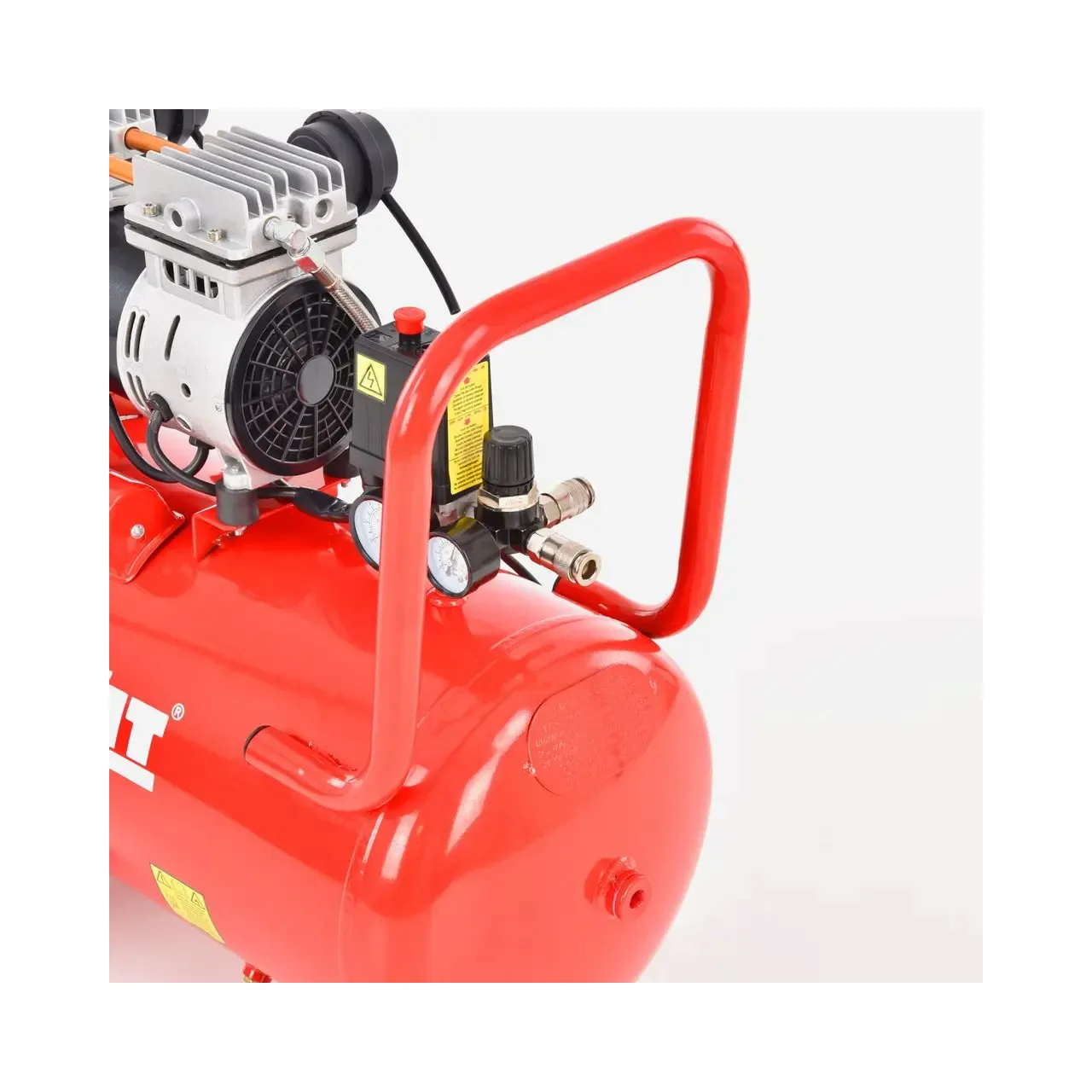 Compresor de aer fara ulei HECHT 2086, silentios, 1500 W, butelie 50 litri, 264 l/min, 8 bar 5