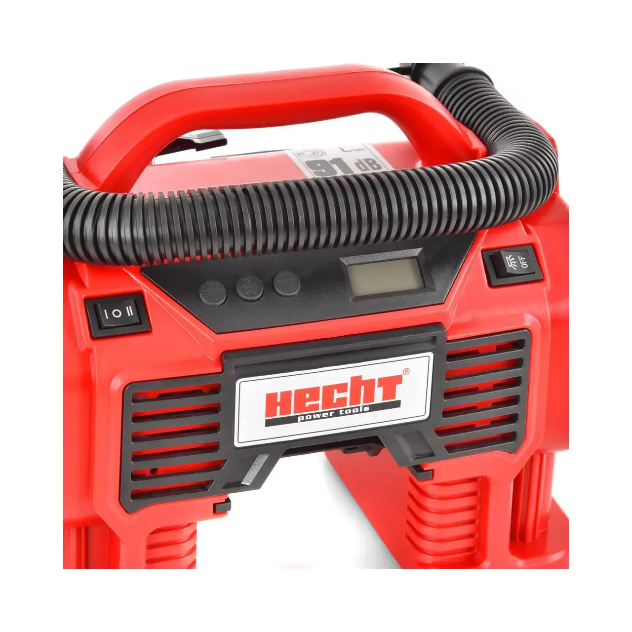 Compresor de aer multifunctional, pe acumulator, HECHT 2190, 11 bar, 20 V, fara incarcator si acumulator 1