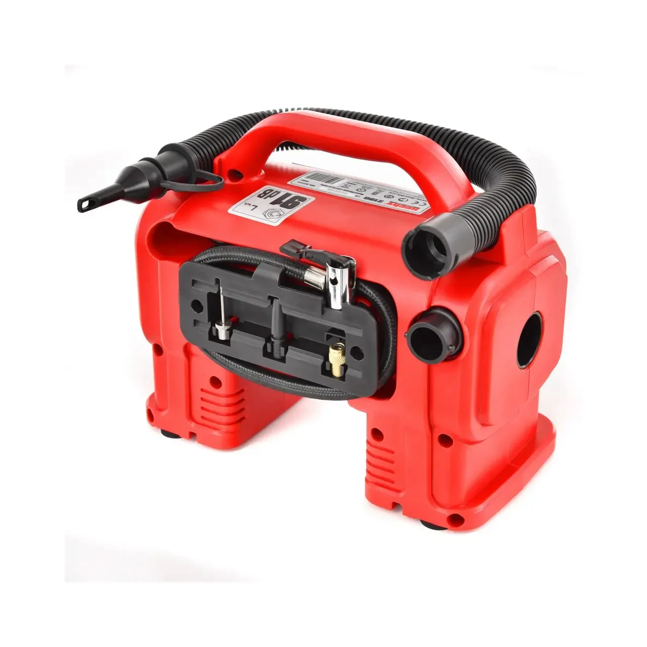 Compresor de aer multifunctional, pe acumulator, HECHT 2190, 11 bar, 20 V, fara incarcator si acumulator 3
